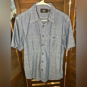 Double RL
Double RL Indigo Chambray Work shirt
Short Sleeves